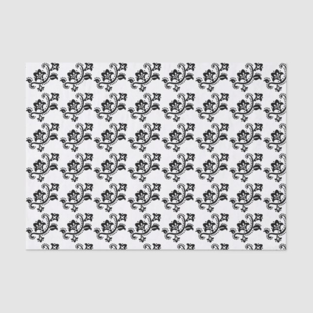 CHRISTMAS FOLGENDES ART PATTERN Tissue Paper Seidenpapier (Vorderseite)
