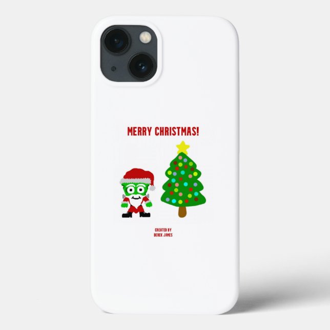 Christmas FrankenCheese Apple iPhone 13 Fall Case-Mate iPhone Hülle (Rückseite)