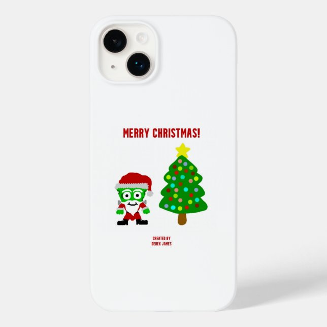Christmas FrankenCheese Apple iPhone 14 Plus Fall Case-Mate iPhone Hülle (Rückseite)