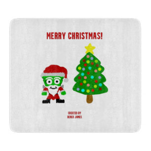 Christmas FrankenCheese Cutting Board Schneidebrett