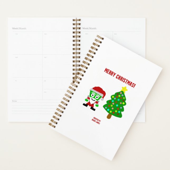 Christmas FrankenCheese Kleiner Planner Planer (Anzeige)