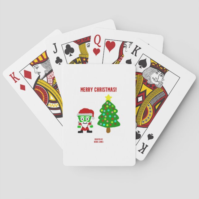 Christmas FrankenCheese Spielkarten (Rückseite)
