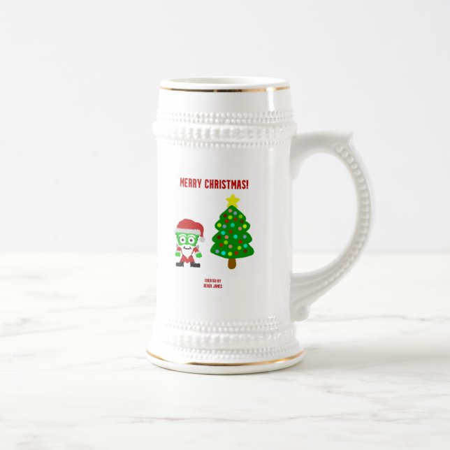 Christmas FrankenCheese Stein Tasse (Rechts)