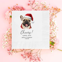 Christmas French Bulldog Personalisiert Cheers
