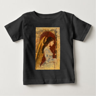 Christmas Fresco Angel Baby T-shirt