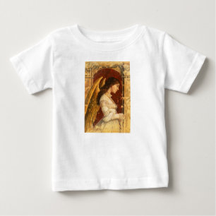 Christmas Fresco Angel Baby T-shirt