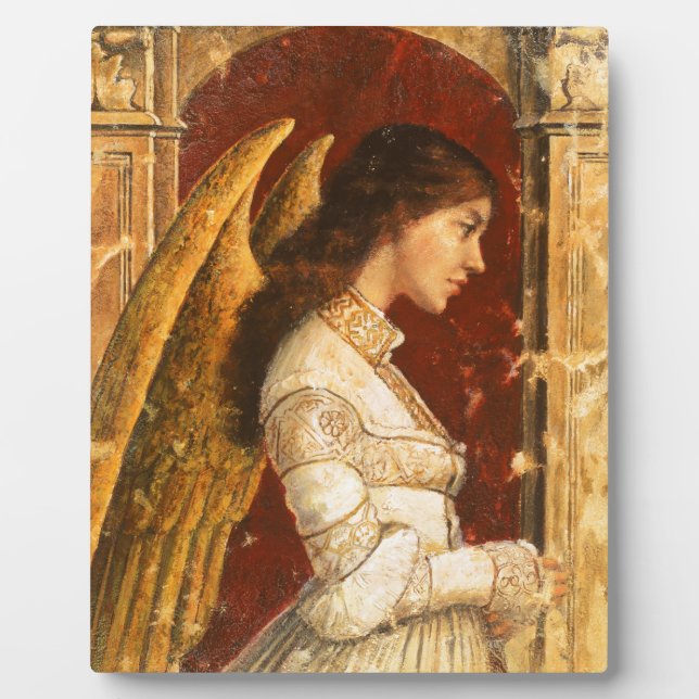 Christmas Fresco Angel Fotoplatte (Vorderseite)