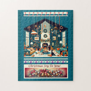 CHRISTMAS FREUEN SICH AUF SIE! PUZZLE