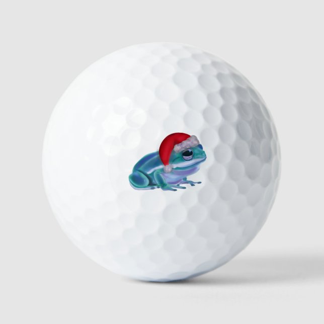 Christmas frog golfball (Vorderseite)