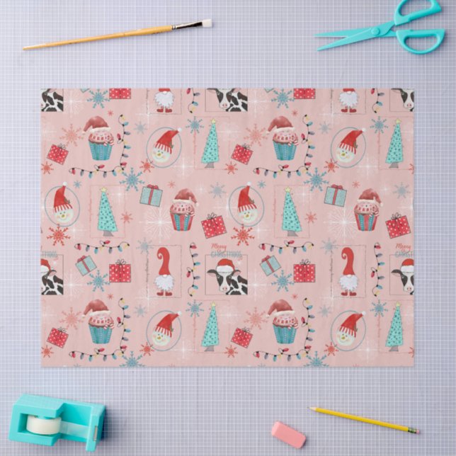 Christmas Fun Seidenpapier (Basteln)