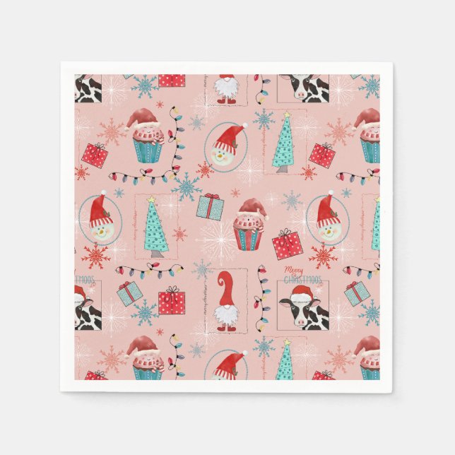 Christmas Fun Serviette (Vorderseite)