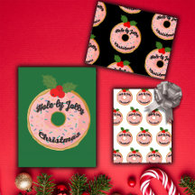Christmas Funny Donut Wreath personalisieren