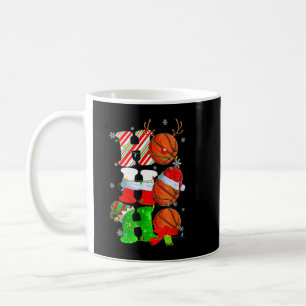 Christmas Funny Ho Ho Ho Basketball Pajama Santa L Kaffeetasse