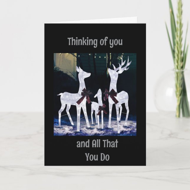 CHRISTMAS FÜR EINE SEHR BESONDERE PERSON IN MEINEM KARTE (Vorderseite)