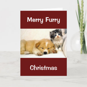 CHRISTMAS FÜR HUND/KATZE-GROOMER/VETERINARIER/MEHR KARTE