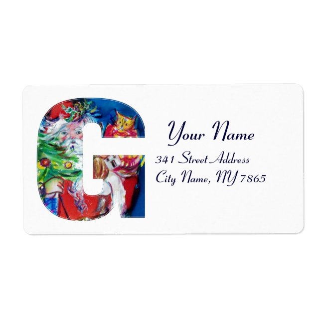 CHRISTMAS G SCHREIBEN / SANTA MIT CHRISTMAS TREM (Vorne)