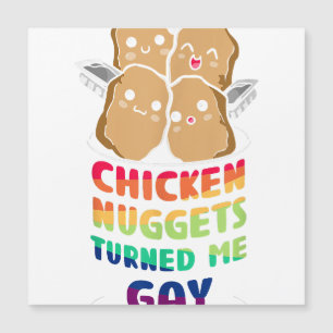 Christmas Gay Ho Ho Homo Funny Gay LGBTQ Weihnacht Magnetkarte
