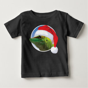 Christmas Gecko - Baby Fine Jersey T - Shirt