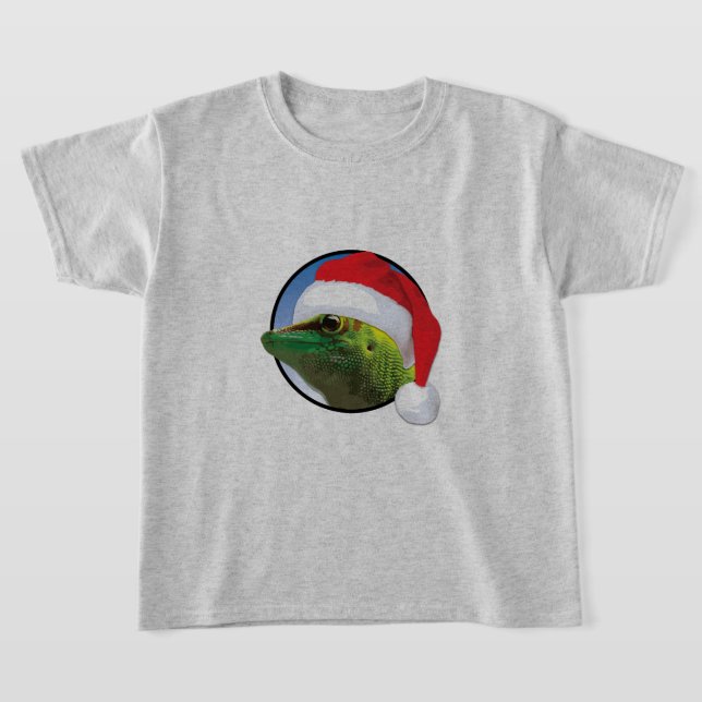 Christmas Gecko - Der grundlegende T - Shirt der K (Ablage )