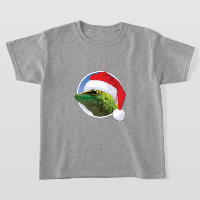 Christmas Gecko - Der grundlegende T - Shirt der K (Ablage )