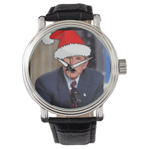Christmas George W. Bush Armbanduhr