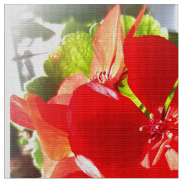 Christmas Geranium Fabric Stoff