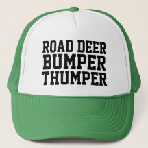 CHRISTMAS Geschenk Baseball ROAD DEER BUMPER THUMP
