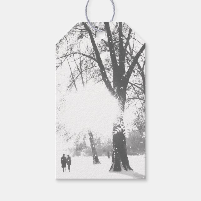 CHRISTMAS - Geschenkartikel - KUNST UND DESIGN Geschenkanhänger (Vorderseite)