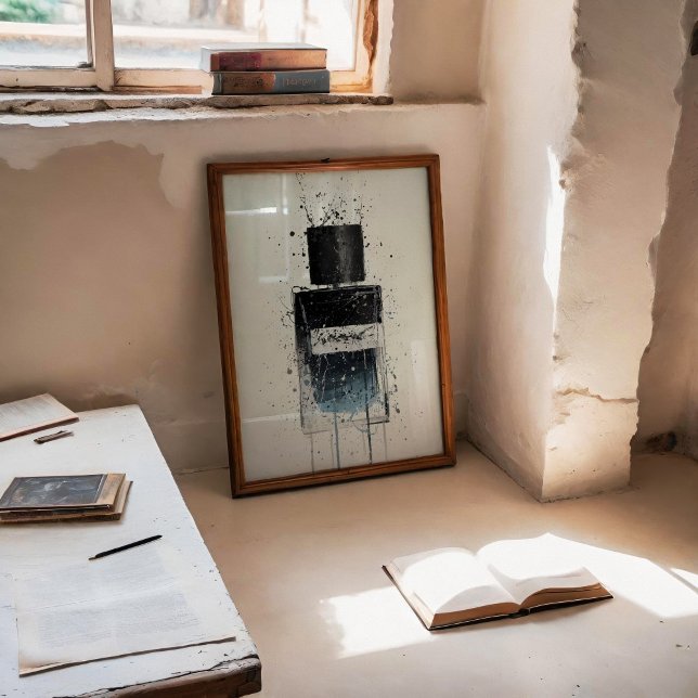 Christmas Gift Fragrance Bottle Poster (Von Creator hochgeladen)