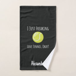 Christmas Gift Ideas For Tennis Players Funny  Handtuch