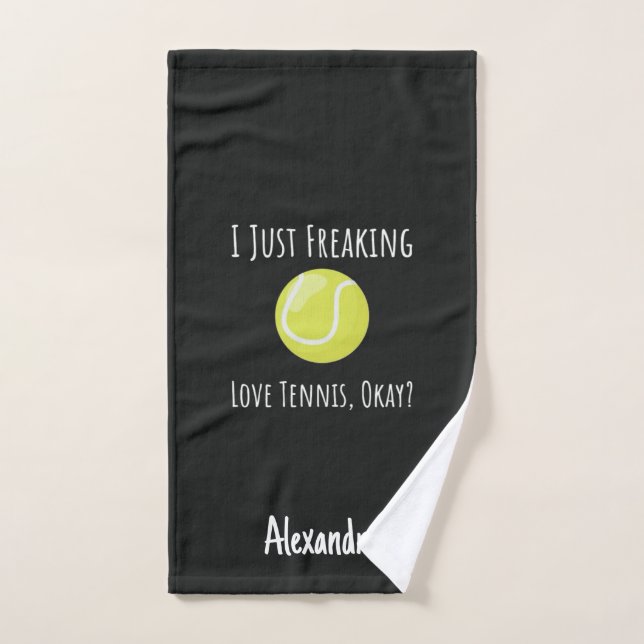Christmas Gift Ideas For Tennis Players Funny  Handtuch (Handtuch)