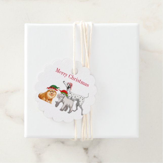 Christmas Gift Tag Geschenkanhänger (Beispiel)