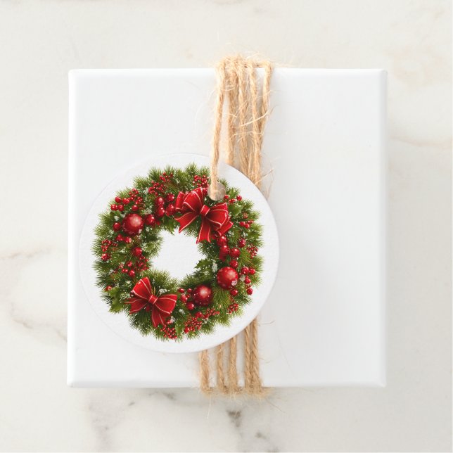 Christmas Gift Tag Geschenkanhänger (Beispiel)