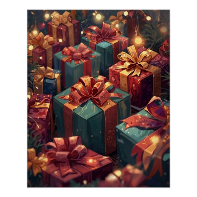 Christmas Gifts Poster (Vorderseite)
