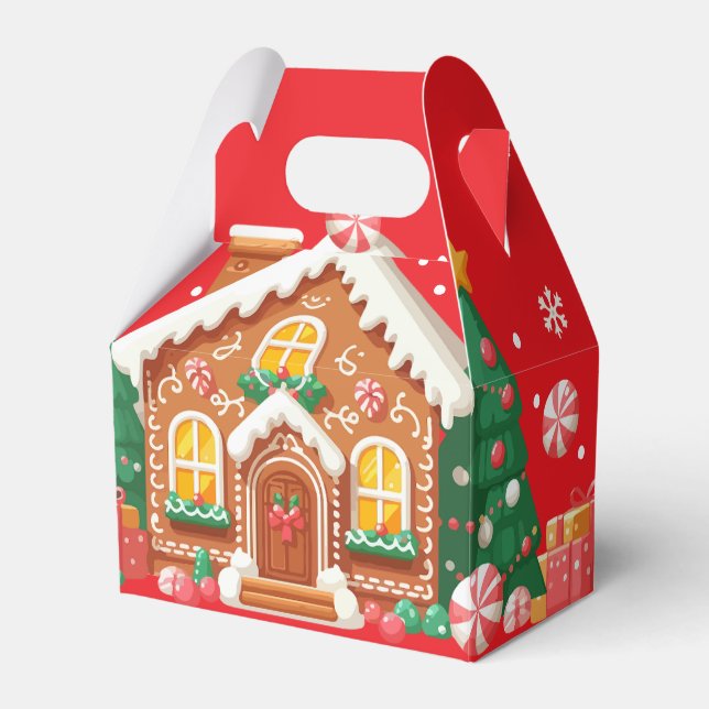 Christmas Gingerbread House  Geschenkschachtel (Vorderseite)