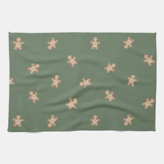 Christmas Gingerbread Man Geschirrtuch