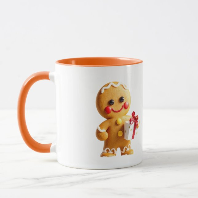 Christmas gingerbread man tasse (Links)