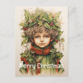 Christmas Girl Custom 8 von 25 Feiertagspostkarte