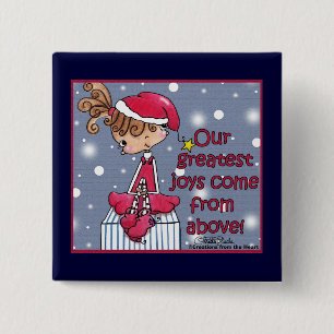 Christmas Girl-Joy von oben Button