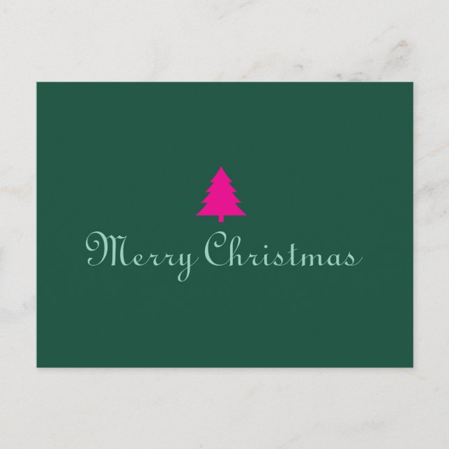 Christmas glass postkarte (Vorderseite)