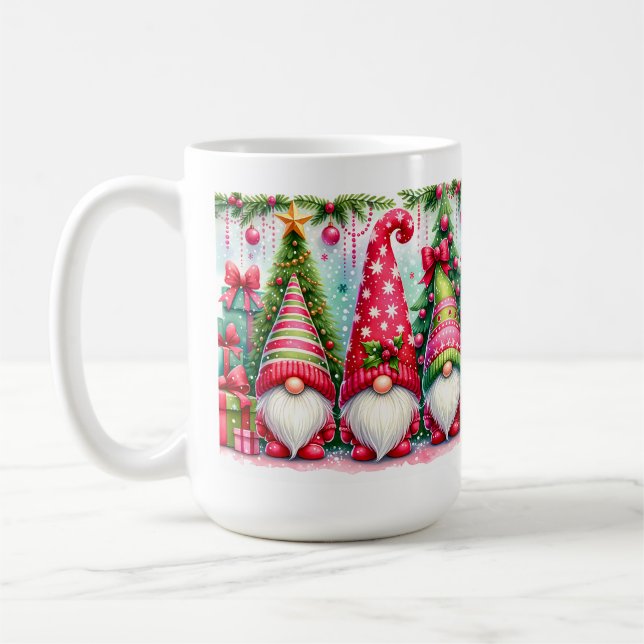 Christmas Gnome Kaffeetasse (Links)