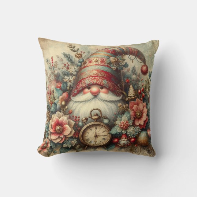 Christmas Gnome Kissen (Vorderseite)