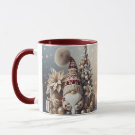 Christmas Gnome Mug Holiday Gift Cozy Winter Tasse