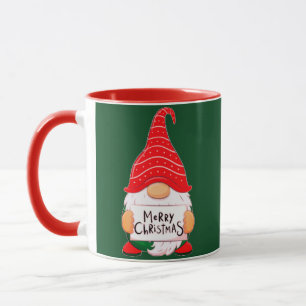 Christmas Gnome personalisiert Tasse