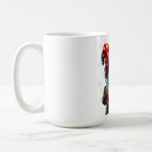 Christmas Gnome Shirt Männer Frauen Buffalo Karier Kaffeetasse