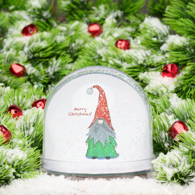 Christmas Gnome Snow Globe Schneekugeln (Weihnachten)
