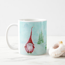Christmas Gnome Whimsical Kaffeetasse