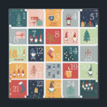 CHRISTMAS GNOMES Advent Calendar Magnetkarte<br><div class="desc">CHRISTMAS GNOMES Advent Calendar</div>