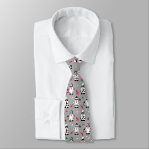Christmas Gnomes Neck Tie Krawatte