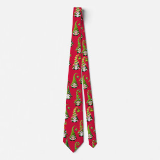 Christmas Gnomes Neck Tie Krawatte